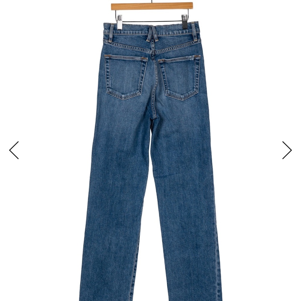 SLVRLAKE Blue Straight Leg Jeans - Picture 2 of 2